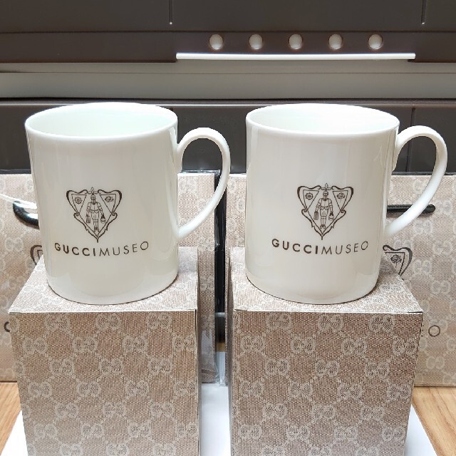 Gucci - 新品！未使用！GUCCI MUSEO マグカップ 2個セットの通販 by ハリゴー's shop｜グッチならラクマ