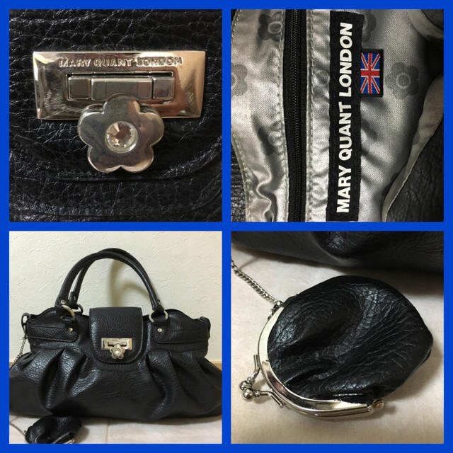 MARY QUANT(マリークワント)の美品セール❣️お洒落❤️マリークワント ハンドバッグ コインケース付属 レディースのバッグ(ハンドバッグ)の商品写真