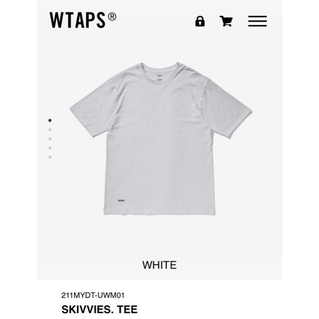W)taps(ダブルタップス)の①セット目 WTAPS ‼️ 21SS skivvies Tシャツ M メンズのトップス(Tシャツ/カットソー(半袖/袖なし))の商品写真