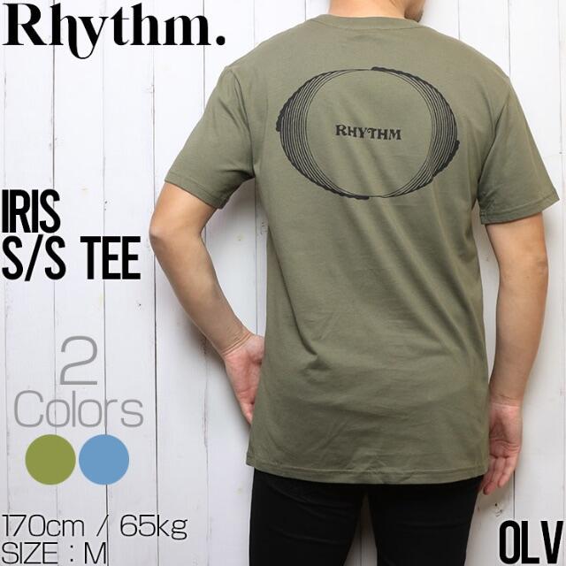 Rhythm リズム IRIS S/S TEE 半袖Tシャツ 0121M-PT4