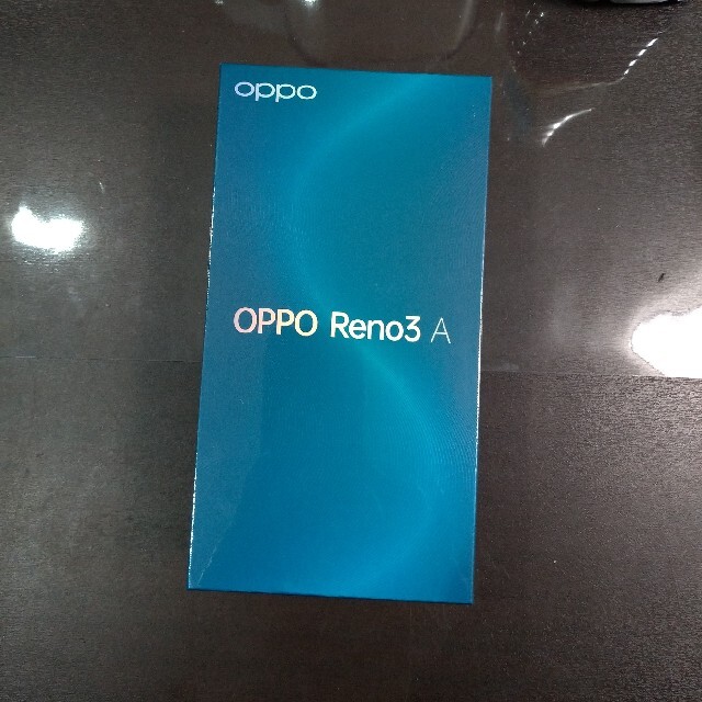 OPPO Reno3A 新品未使用未開封(シュリンク破れ有)/黒/ブラック/