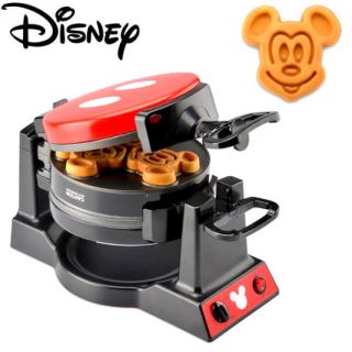 ディズニー(Disney)の海外限定【 Disney ミッキー ワッフルメーカー 】ディズニー(調理道具/製菓道具)