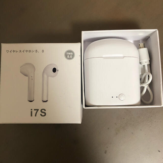 Bluetooth イヤホン　i7S(ヘッドフォン/イヤフォン)