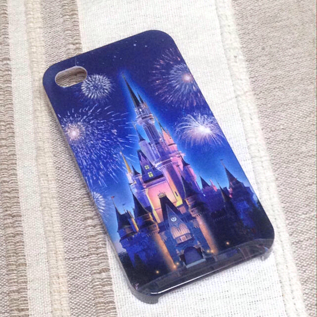 Disney(ディズニー)のiPhone4.4sケース♡シンデレラ城 スマホ/家電/カメラのスマホアクセサリー(モバイルケース/カバー)の商品写真