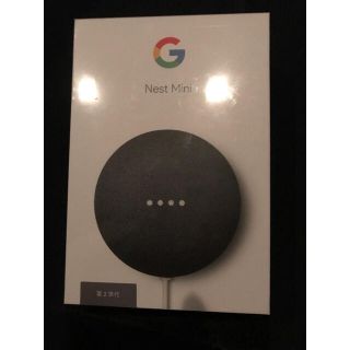 グーグル(Google)の新品未使用未開封　Google Nest mini(スピーカー)