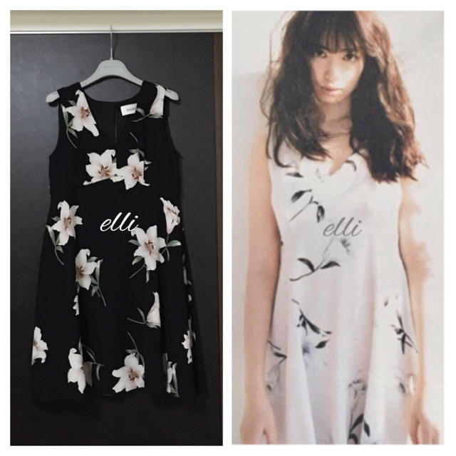 SNIDEL - 今季完売♡リリープリントAラインフラワーワンピースの通販