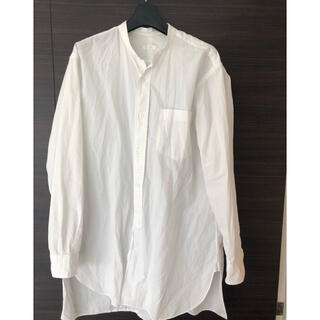 コモリ(COMOLI)のゆう様コモリ　バンドカラー　シャツ　白　サイズ1(シャツ)