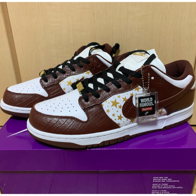 NIKE(ナイキ)のSupreme / Nike SB Dunk Low “ Brown “ メンズの靴/シューズ(スニーカー)の商品写真