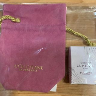 ロクシタン(L'OCCITANE)の新品！未開封！テールドルミエールオードトワレ&ポーチセット！(香水(女性用))