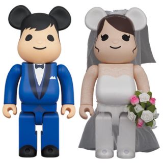 メディコムトイ(MEDICOM TOY)の未開封品　BE@RBRICK グリーティング 結婚 4 PLUS 400％(その他)