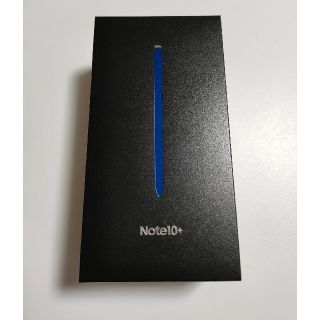 サムスン(SAMSUNG)のGalaxy note 10 plus 新品未使用 楽天モバイル版(スマートフォン本体)