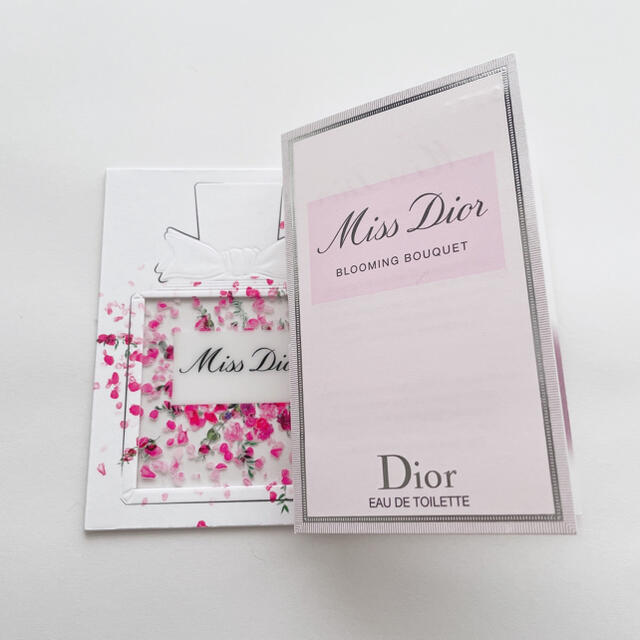 Christian Dior(クリスチャンディオール)の新品未使用ミスディオール Dior 香水　サンプル コスメ/美容の香水(香水(女性用))の商品写真