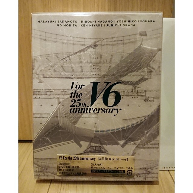 V6 - 【新品】 V6 For the 25th anniversary ブルーレイ Aの通販 by ...