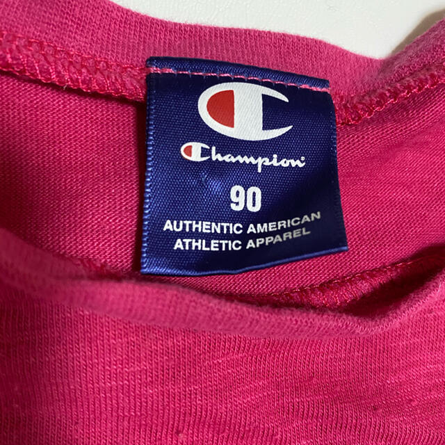 Champion(チャンピオン)のベビー服　ワンピース　チャンピオン キッズ/ベビー/マタニティのキッズ服女の子用(90cm~)(ワンピース)の商品写真