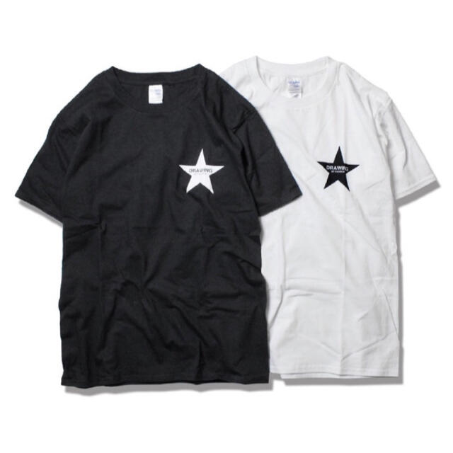 Ron Herman(ロンハーマン)のDrawing STAR Tシャツ スター キムタク着 ロンハーマン M メンズのトップス(Tシャツ/カットソー(半袖/袖なし))の商品写真
