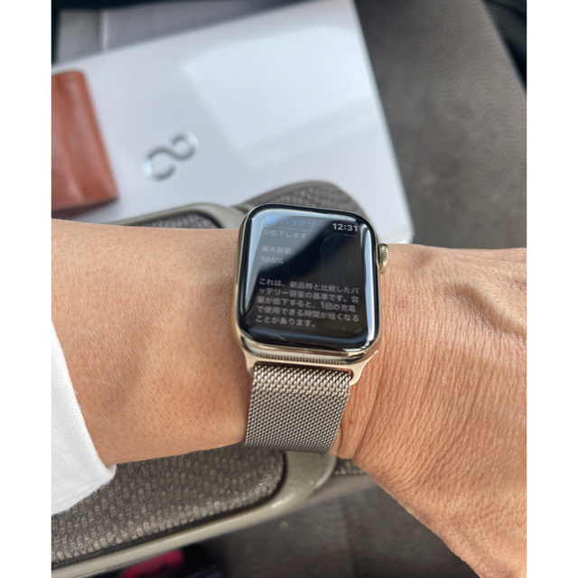 Apple Watch Series 6 セルラー 40mm ゴールドステンレス