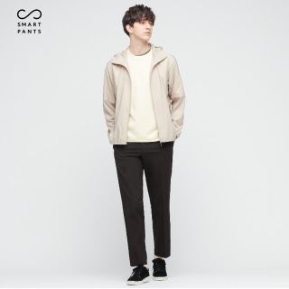 ユニクロ(UNIQLO)のスマートアンクルパンツ　丈長め　ユニクロ　ウールライク(スラックス)