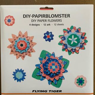 フライングタイガーコペンハーゲン(Flying Tiger Copenhagen)のフライングタイガー　DIY paper flower(収納/キッチン雑貨)