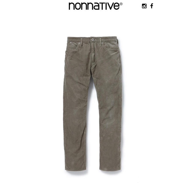 nonnative(ノンネイティブ)のnonnative DWELLER 5P JEANS COTTON CORD メンズのパンツ(デニム/ジーンズ)の商品写真