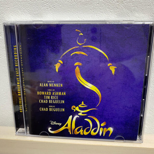 Disney(ディズニー)の英語版アラジン CD 美品 ほぼ未使用  エンタメ/ホビーのCD(映画音楽)の商品写真