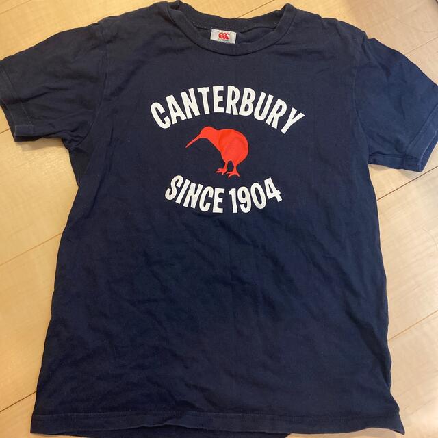 CANTERBURY(カンタベリー)の【カンタベリー 140cm】ネイビーのTシャツ キッズ/ベビー/マタニティのキッズ服男の子用(90cm~)(Tシャツ/カットソー)の商品写真