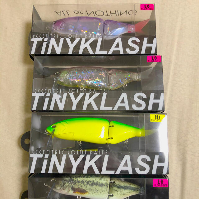 ランキング2022 DRT TiNY リップ Vテール セット KLASH ルアー用品