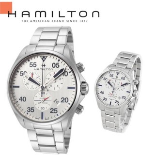 ハミルトン(Hamilton)の【新品】 HAMILTON ハミルトン クロノグラフ カーキ H76712151(腕時計(アナログ))