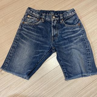 デニムダンガリー(DENIM DUNGAREE)のデニム＆ダンガリー　ハーフデニムパンツ　130(パンツ/スパッツ)