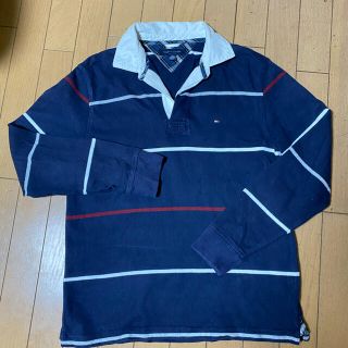 トミーヒルフィガー(TOMMY HILFIGER)のLサイズ　トミーヒルフィガー　ラガーシャツ　鍛えている方　筋トレ好きな方(ポロシャツ)