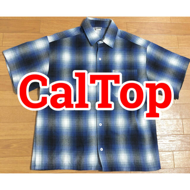 CALTOP(カルトップ)のCalTop カルトップ 古着 オンブレチェックシャツ メンズのトップス(シャツ)の商品写真