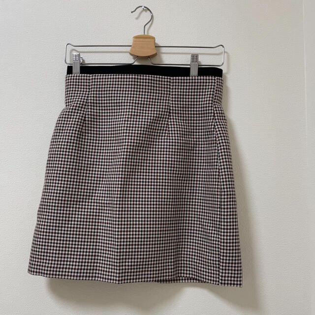 ZARA(ザラ)のZARA 千鳥格子スカート レディースのスカート(ミニスカート)の商品写真