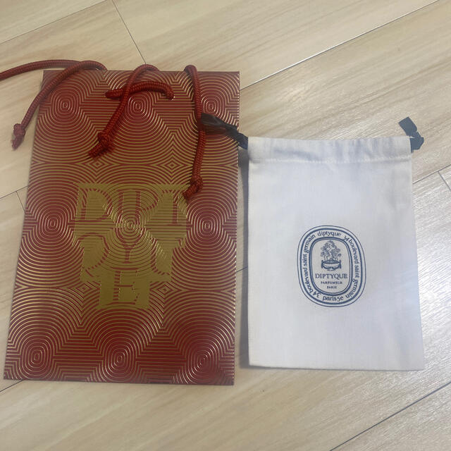 diptyque(ディプティック)のディプティック  限定ショッパー1枚＋布袋1枚 レディースのバッグ(ショップ袋)の商品写真