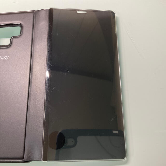 Galaxy(ギャラクシー)のGalaxy note9 clear view standing cover スマホ/家電/カメラのスマホアクセサリー(Androidケース)の商品写真
