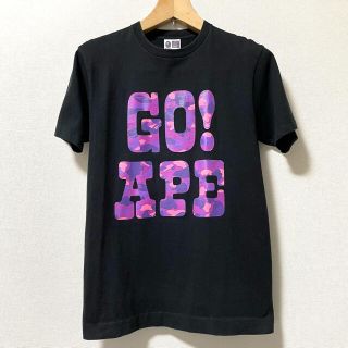 アベイシングエイプ(A BATHING APE)のA Bathing Ape パープルカモ GO! APE Tシャツ NIGO期(Tシャツ/カットソー(半袖/袖なし))