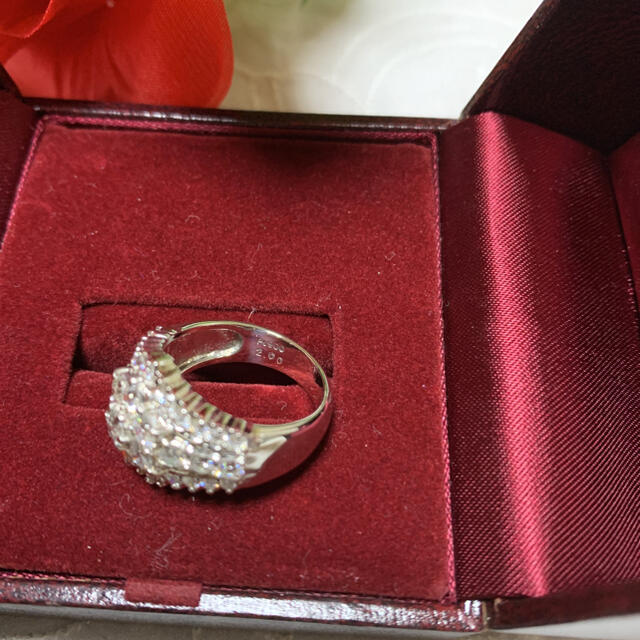 があります ダイヤモンドリング プラチナ900の通販 by shop K's｜ラクマ 指輪 ダイヤモンド 2キャラット となります
