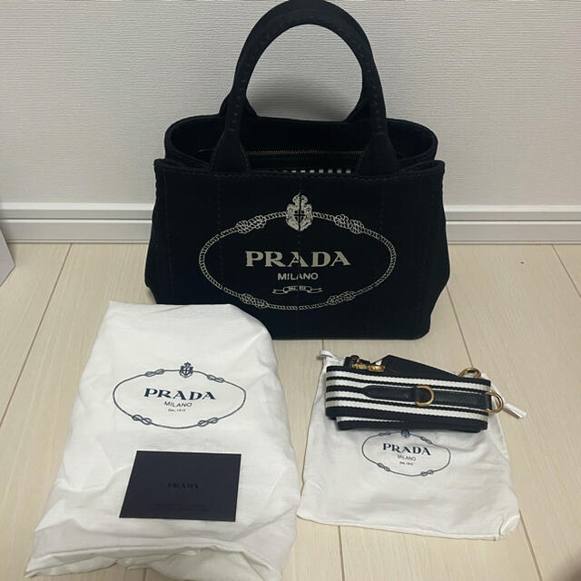 今季一番 PRADA - カナパ ハンドバッグ - traama.com.br