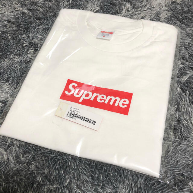 Supreme Box Logo L/S Tee ボックスロゴ シュプリームTシャツ/カットソー(七分/長袖)