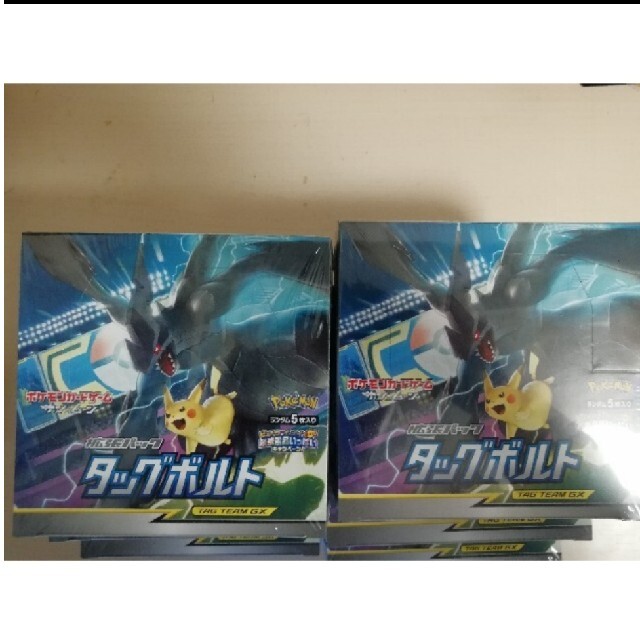 ポケモンカード 　ポケカ　タッグボルト 6BOX　未開封シュリンク付