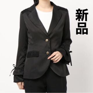 アクシーズファム(axes femme)の【axes femme】レースアップジャケット【新品】(テーラードジャケット)