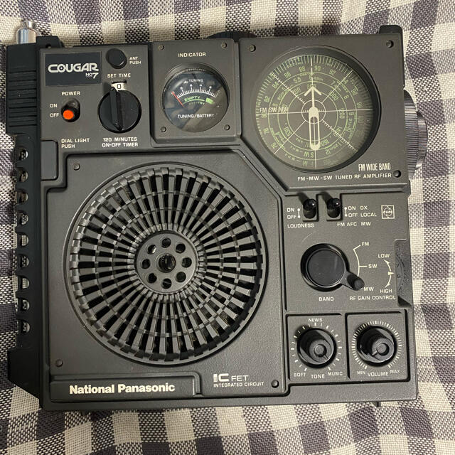 National Panasonic Cougar No.7 RF-877オーディオ機器