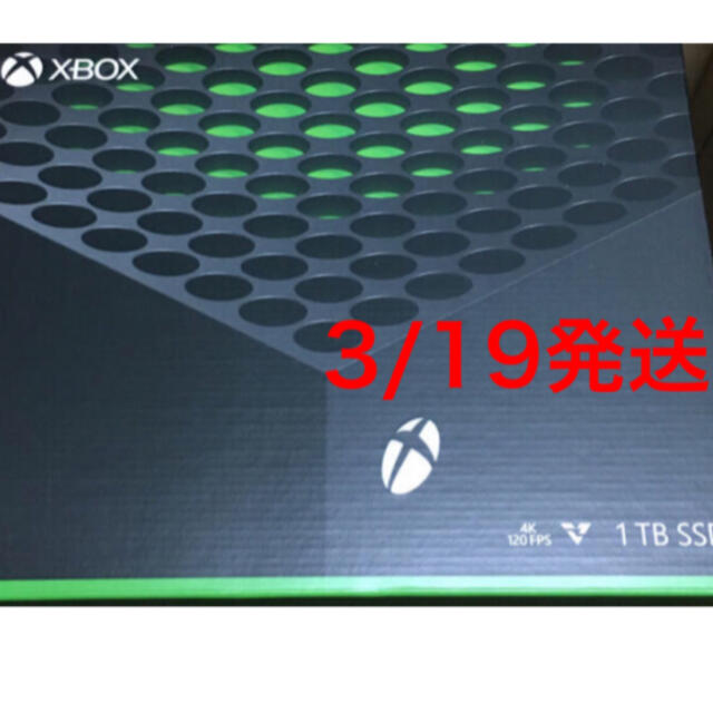 Xbox(エックスボックス)のxbox series x  エンタメ/ホビーのゲームソフト/ゲーム機本体(家庭用ゲーム機本体)の商品写真