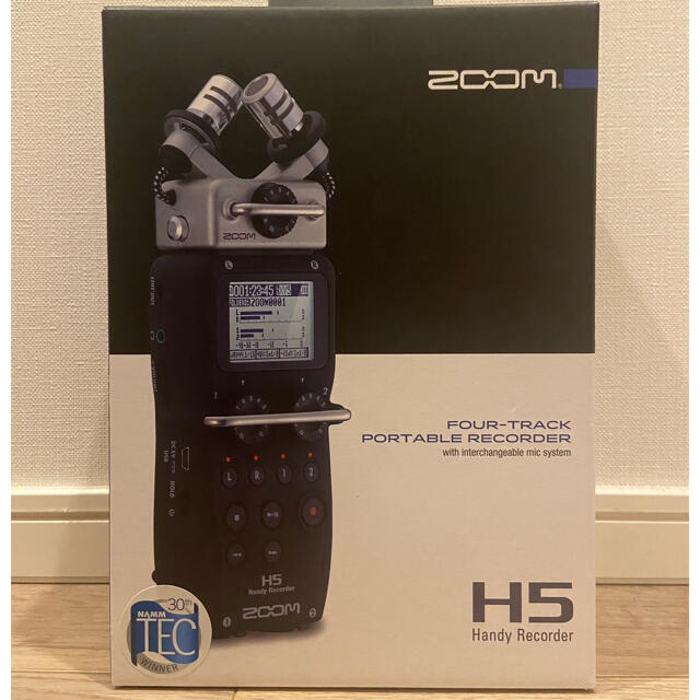 ZOOM ( ズーム ) H5 リニアPCM/IC ハンディレコーダー 日本初の 9555円