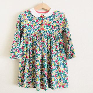 ボーデン(Boden)のBaby Boden フラワーワンピース　2-3歳　98cm(ワンピース)