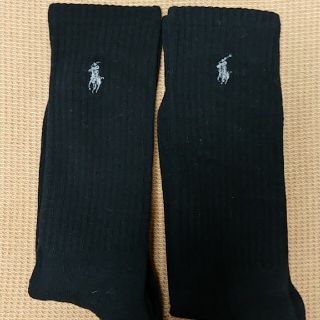 ポロラルフローレン(POLO RALPH LAUREN)の【未使用】２足セット　＃ポロ　ラルフローレン靴下　黒(ソックス)