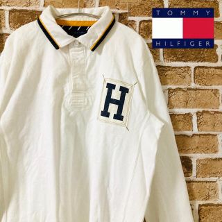 トミーヒルフィガー(TOMMY HILFIGER)のmgm様専用TOMMY HILFIGER ラガーシャツ ポロシャツ　長袖　H(Tシャツ/カットソー(七分/長袖))