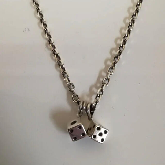 The Flat Head DICE ネックレス シルバー ダイスフラットヘッド