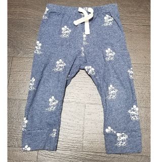 ベビーギャップ(babyGAP)のbabygap ミッキーマウス スウェット パンツ 80(パンツ)