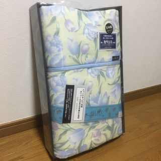 くんたん様専用　送料無料 新品 未開封 キルト 掛け布団 ブルー 薄手 シングル(布団)