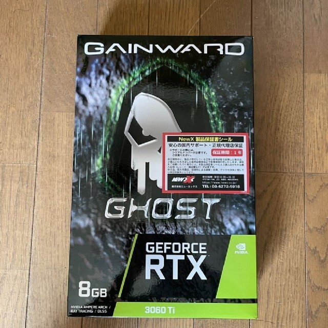 新品未開封 Gainward GeForce RTX 3060 Tiスマホ/家電/カメラ