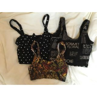 トップショップ(TOPSHOP)のビスチェ3点set(セット/コーデ)